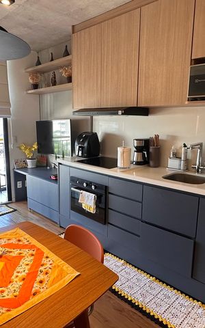 Studio à venda com 40m², 1 quarto e 1 vaga