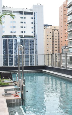 Studio para alugar com 27m², 0 quarto e sem vagaÁrea comum - Piscina