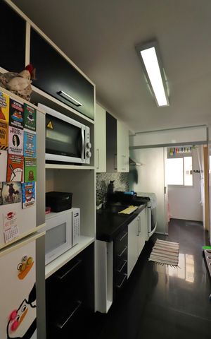 Apartamento à venda com 87m², 2 quartos e 1 vagaCozinha 