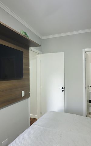 Apartamento à venda com 87m², 2 quartos e 1 vagaQuarto 1 - Suíte