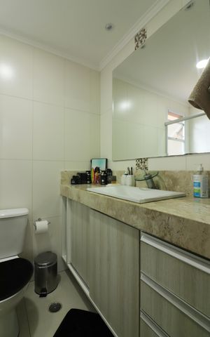 Apartamento à venda com 87m², 2 quartos e 1 vagaQuarto 1 - Suíte Banheiro 