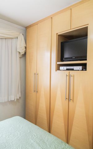 Apartamento à venda com 83m², 3 quartos e 2 vagas Apartamento à venda com 83m², 3 quartos e 2 vagasQuarto 2 - Suíte