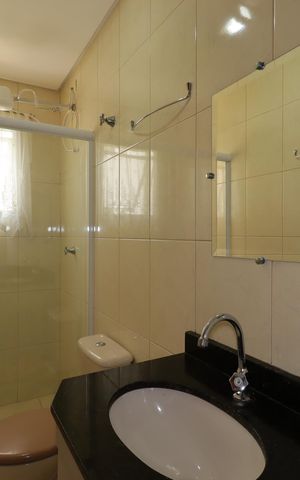Apartamento à venda com 73m², 2 quartos e 1 vagaBanheiro da Suíte