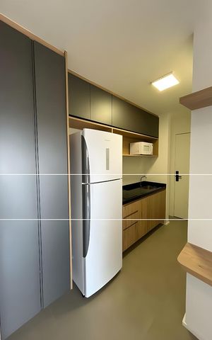 Apartamento para alugar com 32m², 1 quarto e sem vaga