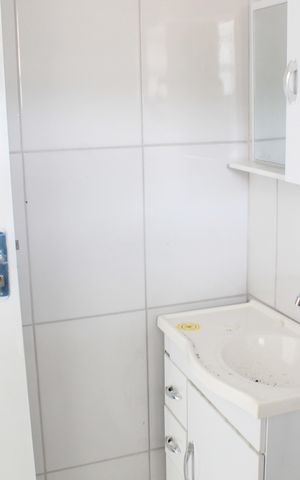 Studio para alugar com 30m², 1 quarto e sem vaga Studio para alugar com 30m², 1 quarto e sem vagaBanheiro