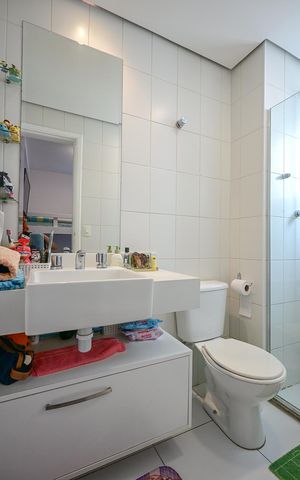 Apartamento à venda com 87m², 2 quartos e 2 vagasBanheiro Suíte 1