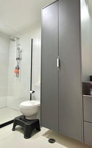 Studio à venda com 50m², 1 quarto e sem vaga Studio à venda com 50m², 1 quarto e sem vagaBanheiro
