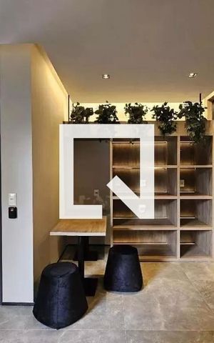 Studio para alugar com 39m², 2 quartos e sem vaga Studio para alugar com 39m², 2 quartos e sem vagaHall de entrada