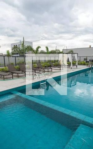 Studio para alugar com 39m², 2 quartos e sem vaga Studio para alugar com 39m², 2 quartos e sem vagaPiscina