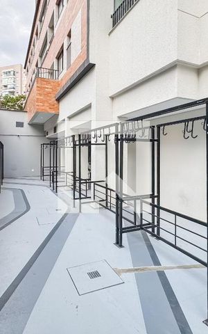 Studio para alugar com 39m², 2 quartos e sem vaga Studio para alugar com 39m², 2 quartos e sem vagaBicicletário
