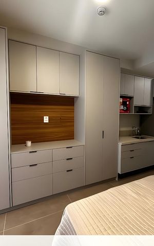 Apartamento para alugar com 26m², 1 quarto e sem vaga