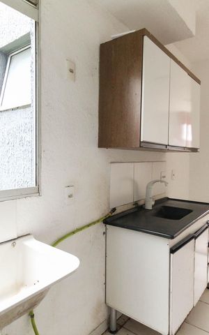 Apartamento à venda com 39m², 2 quartos e 1 vaga Apartamento à venda com 39m², 2 quartos e 1 vagaCozinha - Área de Serviço