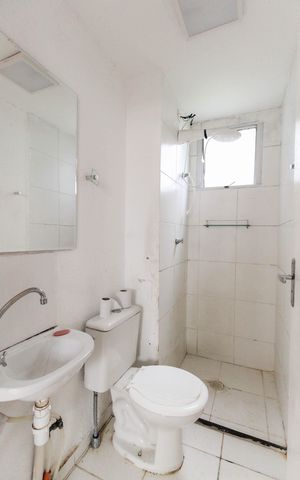 Apartamento à venda com 39m², 2 quartos e 1 vaga Apartamento à venda com 39m², 2 quartos e 1 vagaBanheiro
