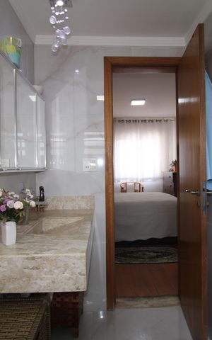 Apartamento à venda com 88m², 3 quartos e 1 vagaQuarto 3 - Banheiro