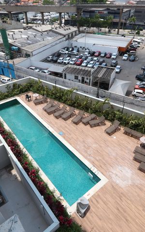Apartamento à venda com 37m², 2 quartos e sem vagaVista da Varanda da Sala