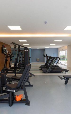 Apartamento à venda com 63m², 2 quartos e 2 vagas Apartamento à venda com 63m², 2 quartos e 2 vagasÁrea comum - Academia
