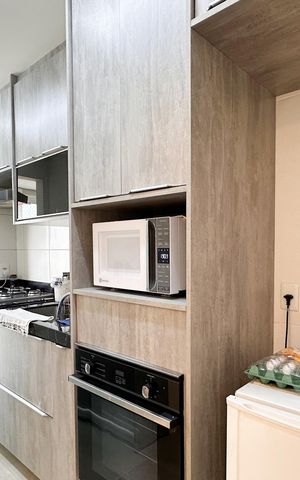 Apartamento à venda com 63m², 2 quartos e 2 vagas Apartamento à venda com 63m², 2 quartos e 2 vagasCozinha