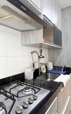 Apartamento à venda com 63m², 2 quartos e 2 vagas Apartamento à venda com 63m², 2 quartos e 2 vagasCozinha
