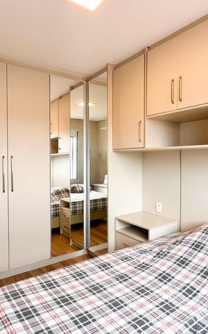 Apartamento à venda com 63m², 2 quartos e 2 vagas Apartamento à venda com 63m², 2 quartos e 2 vagasSuíte
