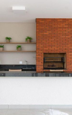 Apartamento à venda com 63m², 2 quartos e 2 vagas Apartamento à venda com 63m², 2 quartos e 2 vagasÁrea comum - Churrasqueira