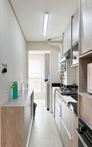 Apartamento à venda com 63m², 2 quartos e 2 vagas Apartamento à venda com 63m², 2 quartos e 2 vagasCozinha