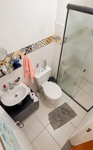 Apartamento à venda com 39m², 1 quarto e sem vagaBanheiro