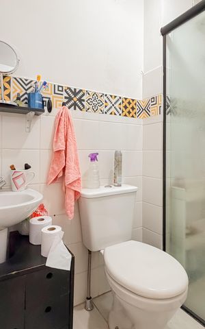Apartamento à venda com 39m², 1 quarto e sem vagaBanheiro