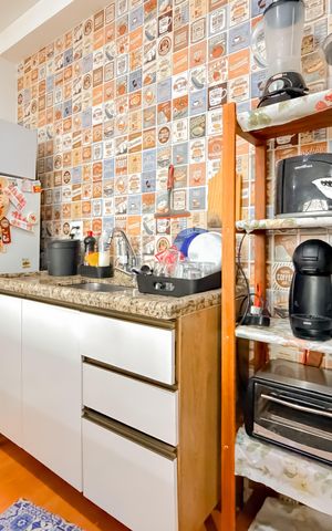 Apartamento à venda com 39m², 1 quarto e sem vagaCozinha