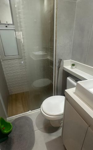 Apartamento à venda com 74m², 3 quartos e 1 vaga Apartamento à venda com 74m², 3 quartos e 1 vagaBanheiro