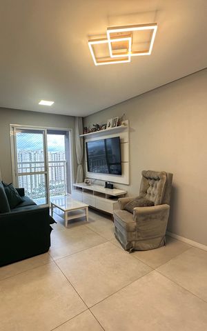 Apartamento à venda com 74m², 3 quartos e 1 vaga Apartamento à venda com 74m², 3 quartos e 1 vagaSala