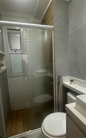 Apartamento à venda com 74m², 3 quartos e 1 vaga Apartamento à venda com 74m², 3 quartos e 1 vagaBanheiro
