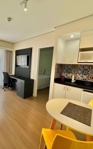 Apartamento para alugar com 35m², 1 quarto e 1 vaga