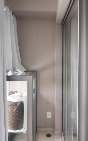 Studio para alugar com 21m², 1 quarto e sem vaga Studio para alugar com 21m², 1 quarto e sem vagaVaranda