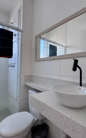 Apartamento para alugar com 50m², 2 quartos e 1 vaga Apartamento para alugar com 50m², 2 quartos e 1 vagaBanheiro Social