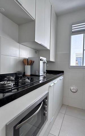 Apartamento para alugar com 50m², 2 quartos e 1 vaga Apartamento para alugar com 50m², 2 quartos e 1 vagaCozinha e Área de Serviço