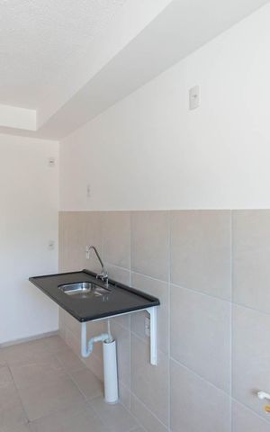 Apartamento à venda com 44m², 2 quartos e 1 vagaCozinha e Área de Serviço