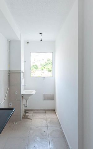 Apartamento à venda com 44m², 2 quartos e 1 vagaCozinha e Área de Serviço