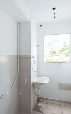Apartamento à venda com 44m², 2 quartos e 1 vagaCozinha e Área de Serviço