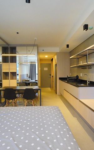 Studio para alugar com 31m², 1 quarto e sem vagaQuarto