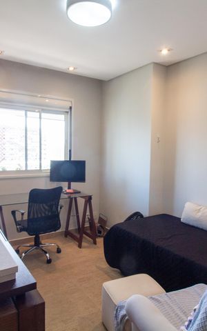 Apartamento à venda com 103m², 3 quartos e 2 vagasQuarto 1
