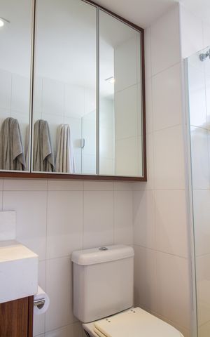 Apartamento à venda com 103m², 3 quartos e 2 vagasBanheiro da Suíte