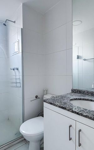 Apartamento para alugar com 65m², 2 quartos e 1 vagaBanheiro Social