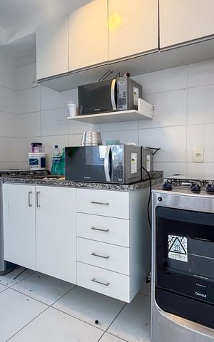 Apartamento para alugar com 65m², 2 quartos e 1 vagaSala/Cozinha