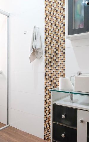 Casa à venda com 295m², 4 quartos e 3 vagasBanheiro da suíte