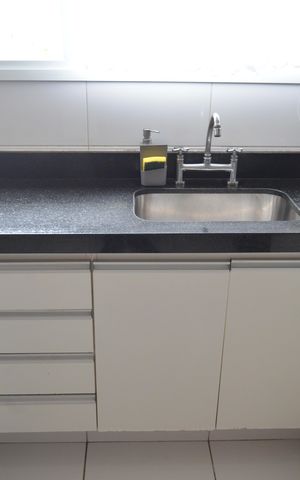 Apartamento à venda com 103m², 3 quartos e 2 vagasCozinha