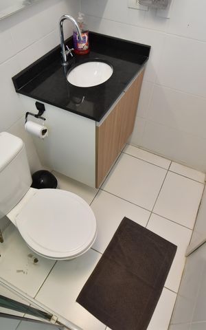 Studio à venda com 27m², 1 quarto e 1 vagaBanheiro 