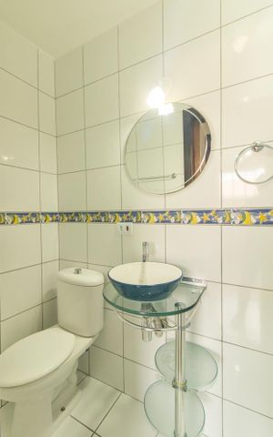 Apartamento para alugar com 60m², 3 quartos e 1 vaga Apartamento para alugar com 60m², 3 quartos e 1 vagaBanheiro Social