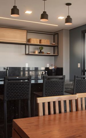 Apartamento à venda com 30m², 1 quarto e sem vagaÁrea comum - Salão de festas