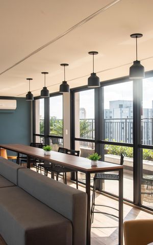 Apartamento à venda com 30m², 1 quarto e sem vagaÁrea comum - Coworking/Hall do rooftop