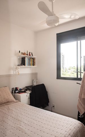 Apartamento à venda com 30m², 1 quarto e sem vagaQuarto 